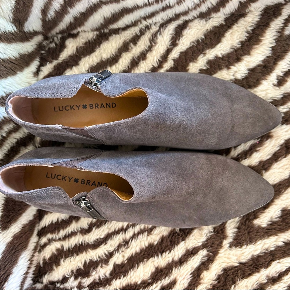 Lucky Brand Leather shoes booties